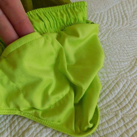 NWOT Nike Tempo Dri-Fit brief lined mesh panel green athletic running shorts XL - Picture 11 of 16